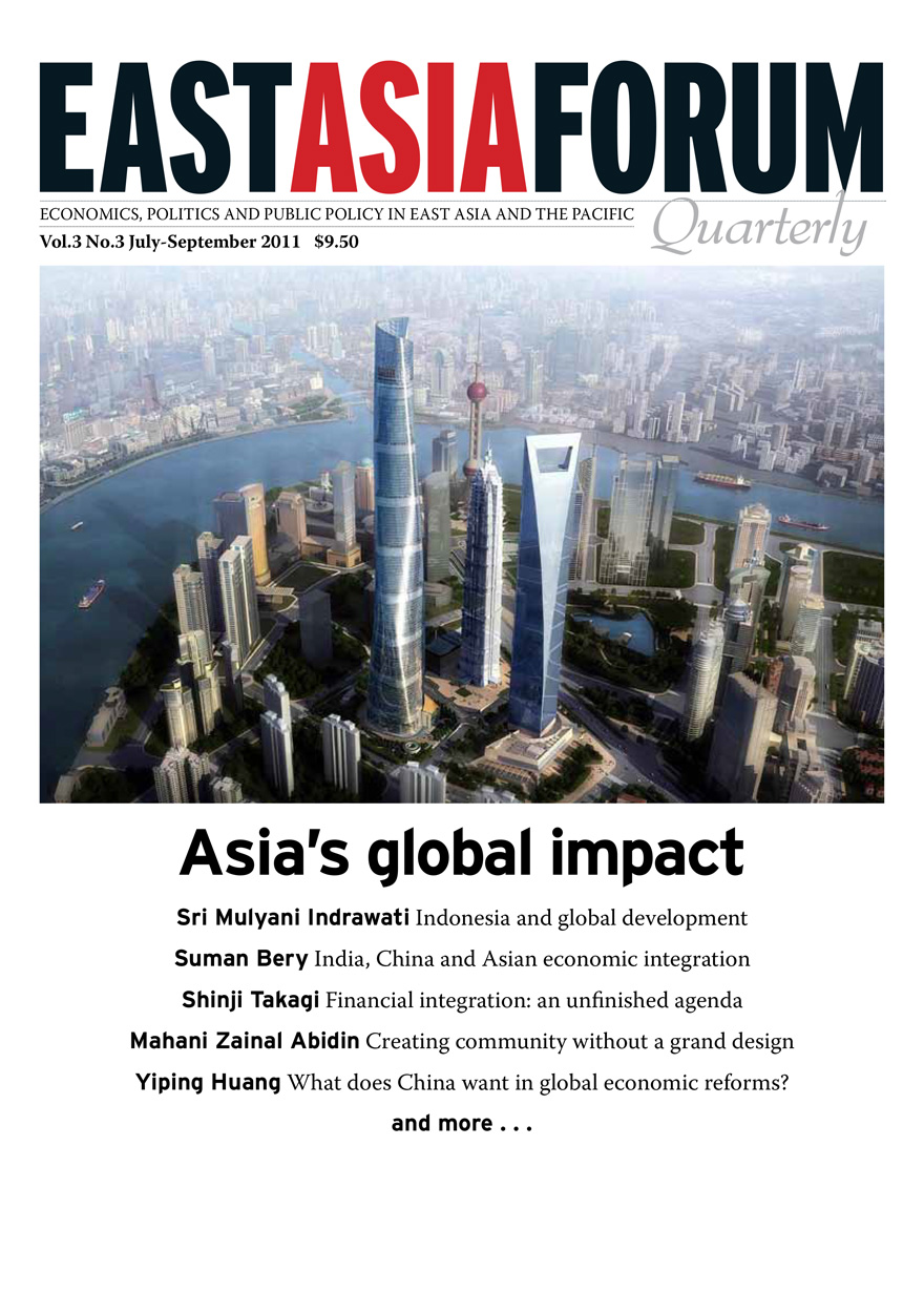 East Asia Forum Quarterly: Volume 3, Number 3, 2011