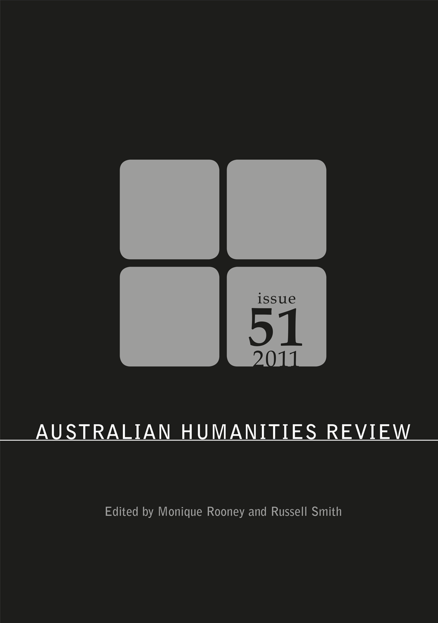 Australian Humanities Review: Issue 51, 2011