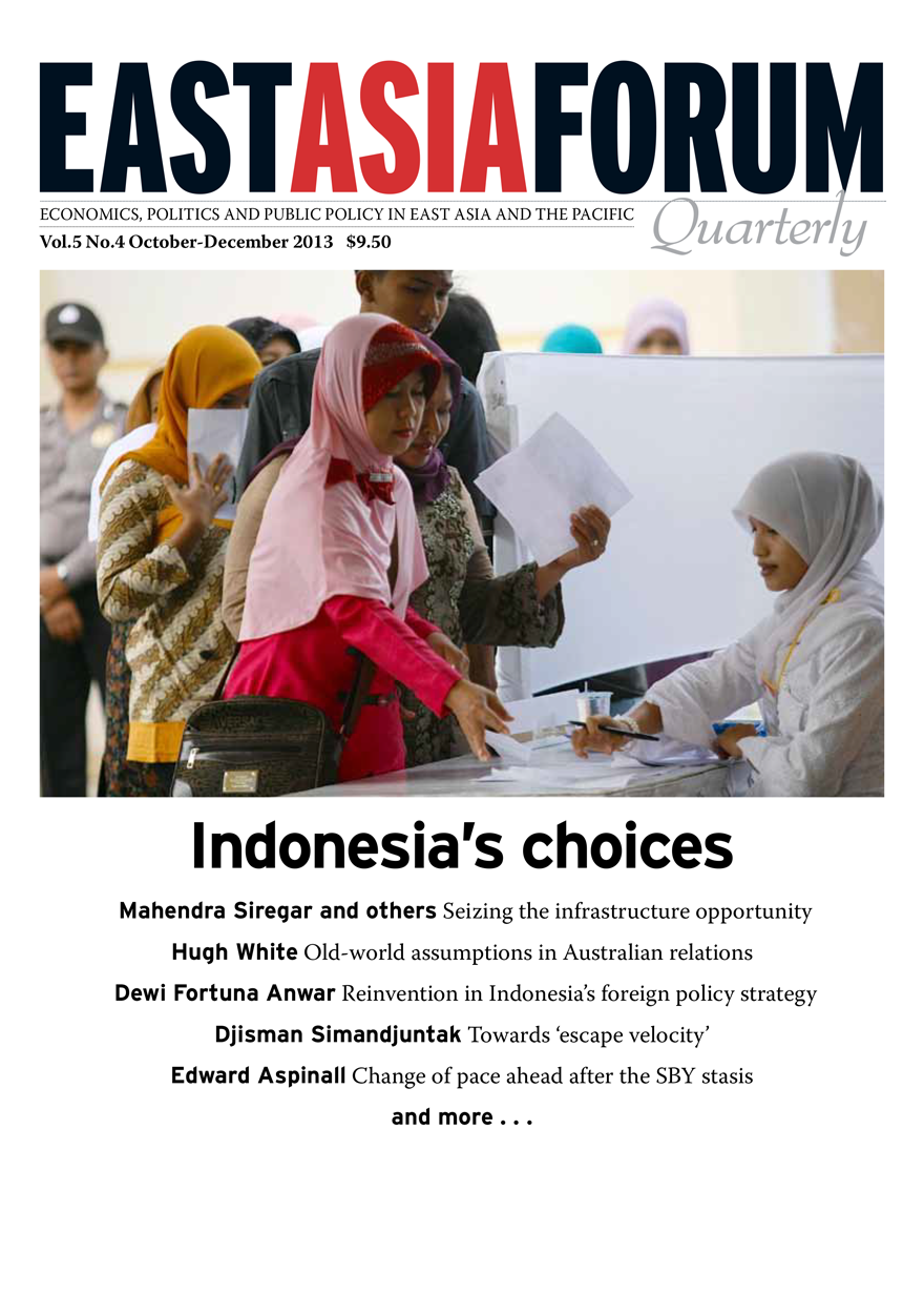 East Asia Forum Quarterly: Volume 5, Number 4, 2013
