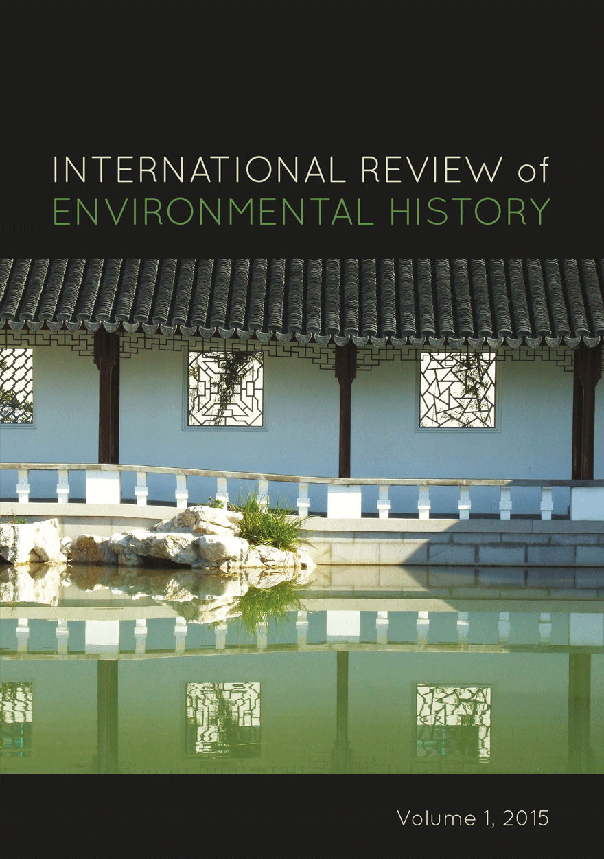 International Review of Environmental History: Volume 1, 2015