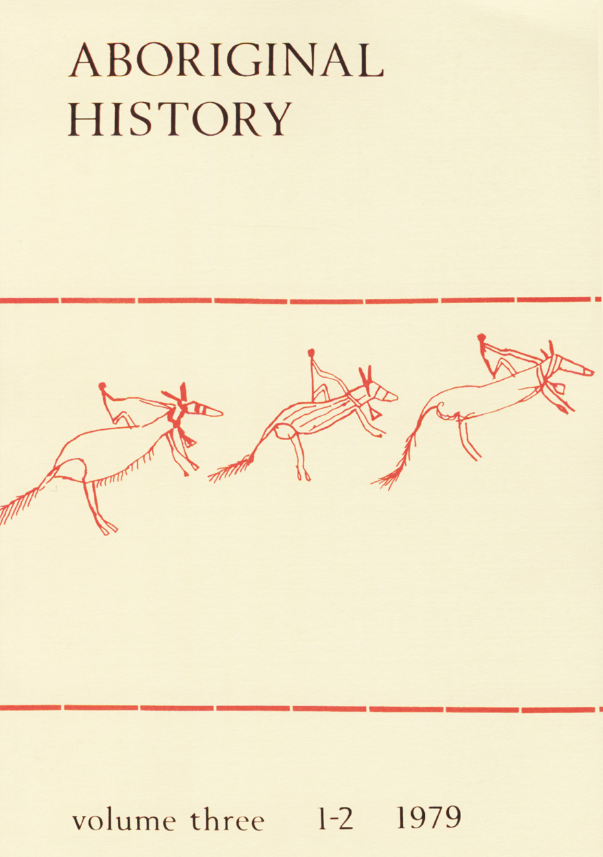 Aboriginal History Journal: Volume 3