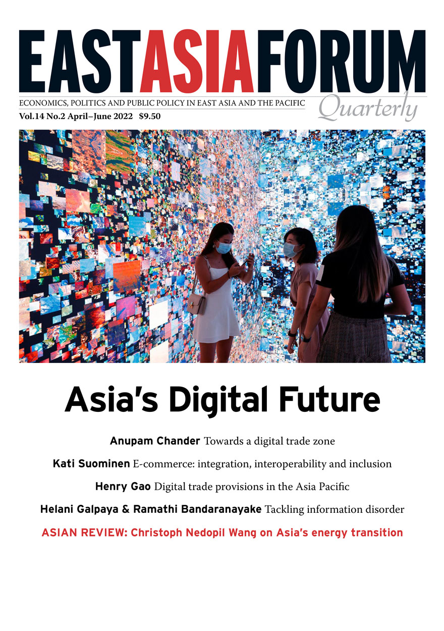 East Asia Forum Quarterly: Volume 14, Number 2, 2022