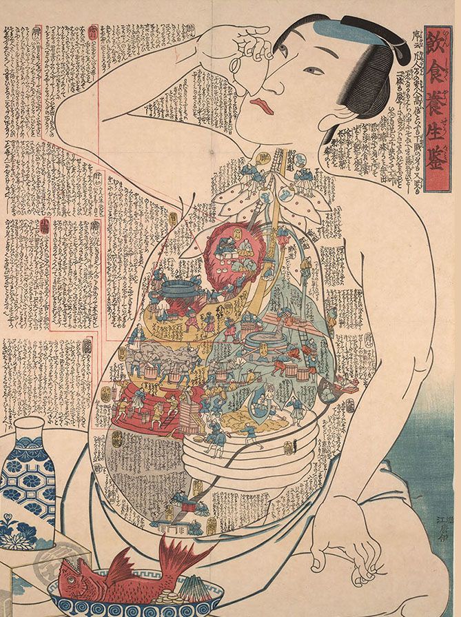 Complete view of the print