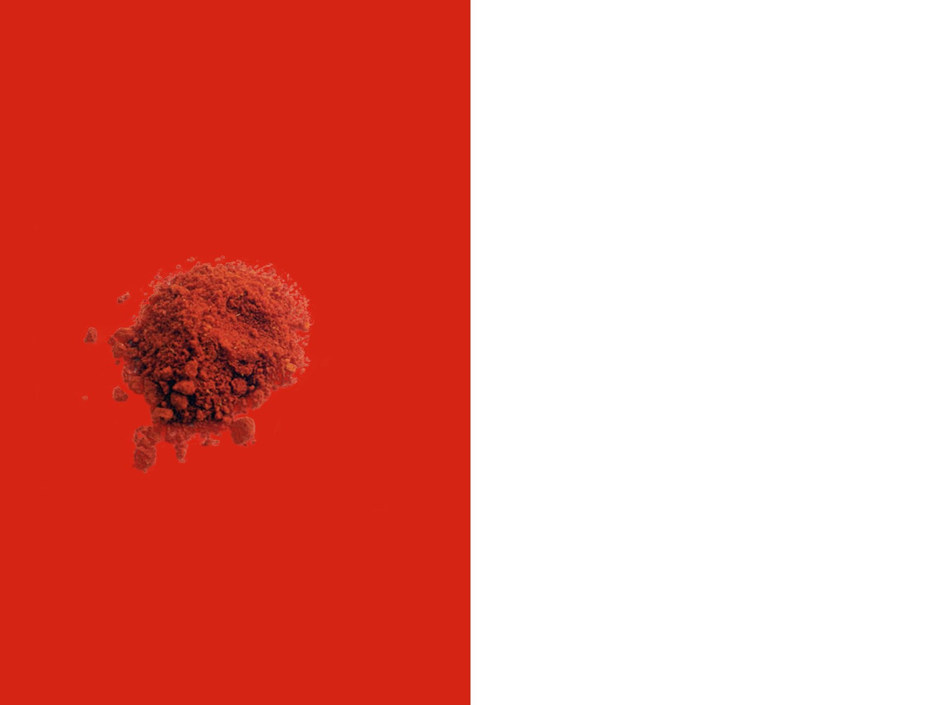 Powdered cinnabar