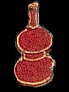 Vermilion vial