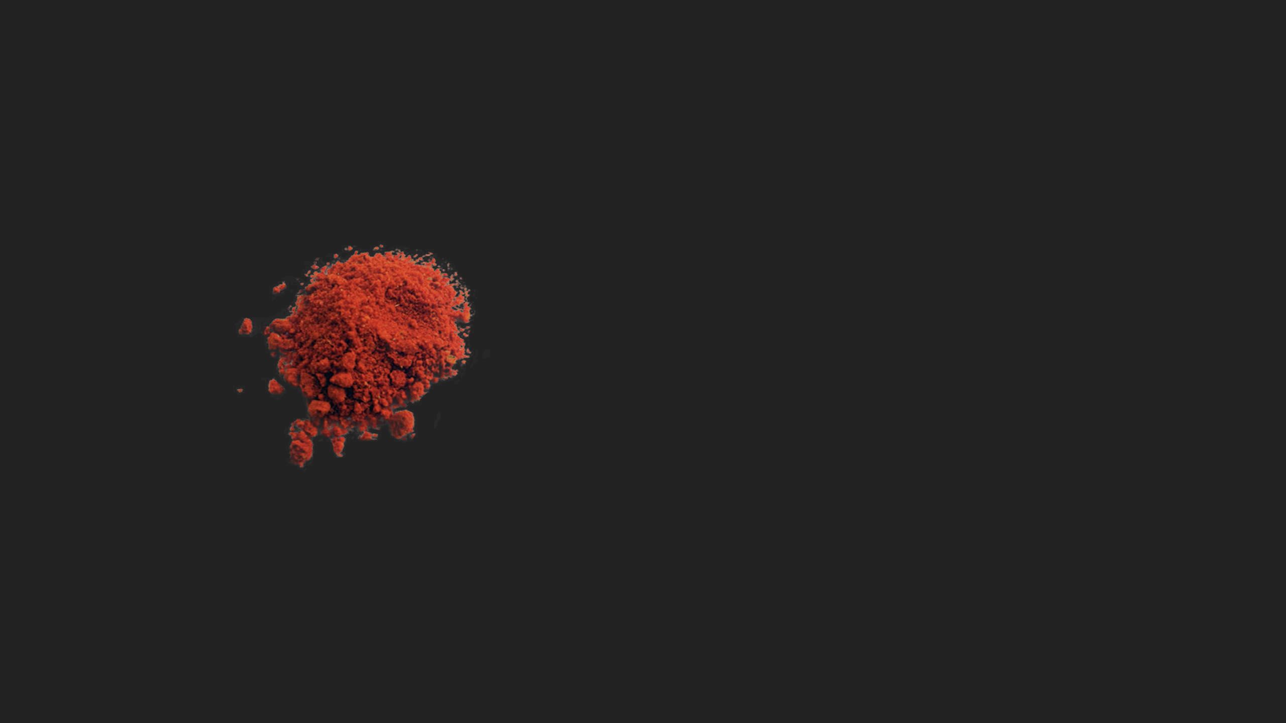 Powdered cinnabar
