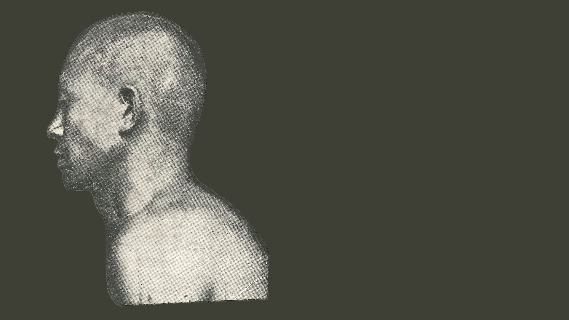 side view of head