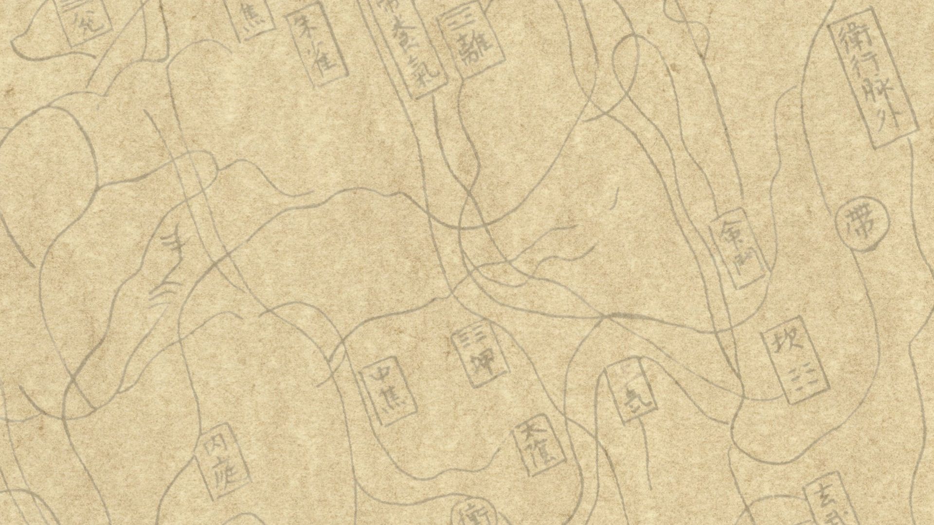 Chinese map of qi flows