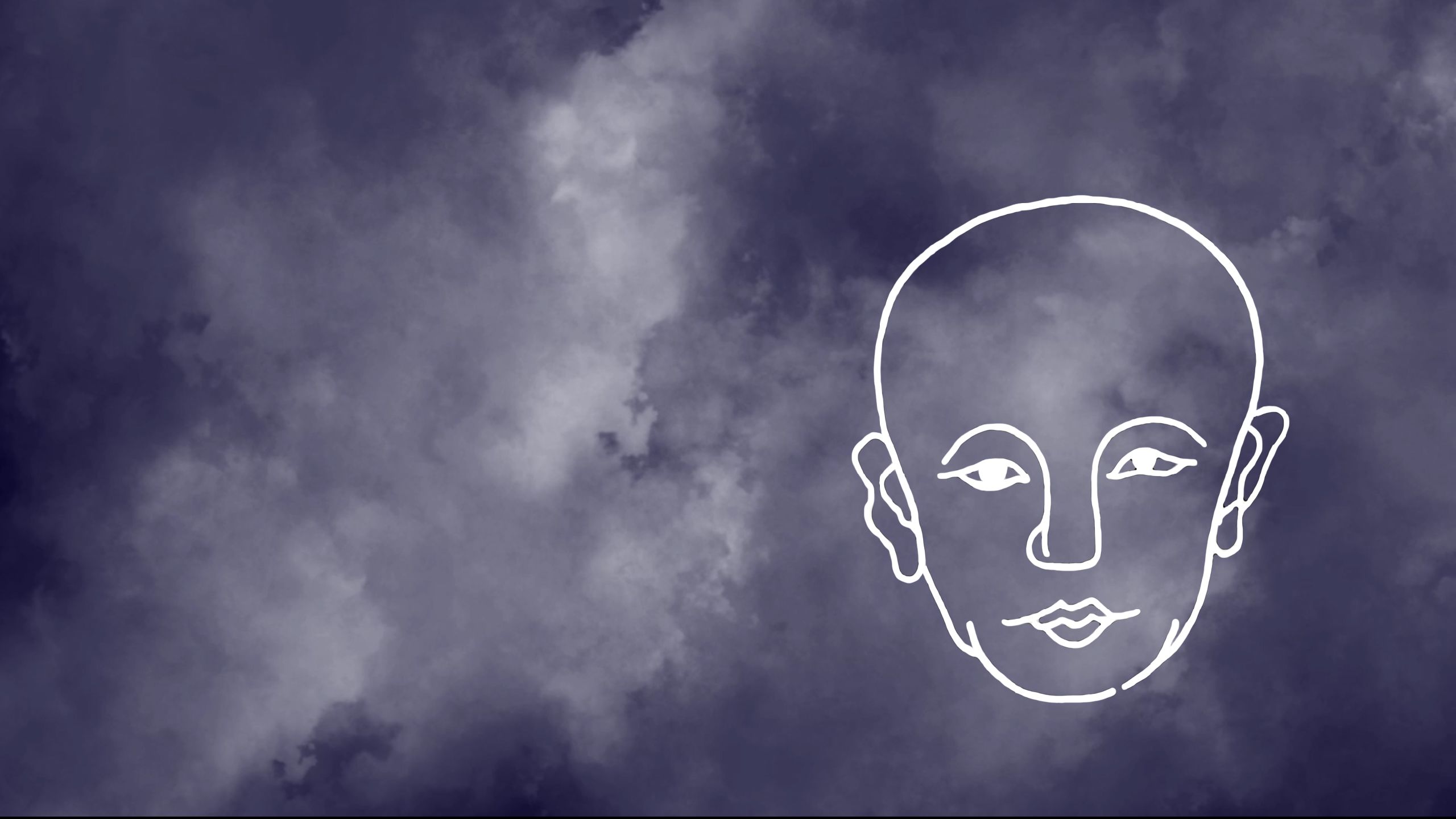 head over clouds