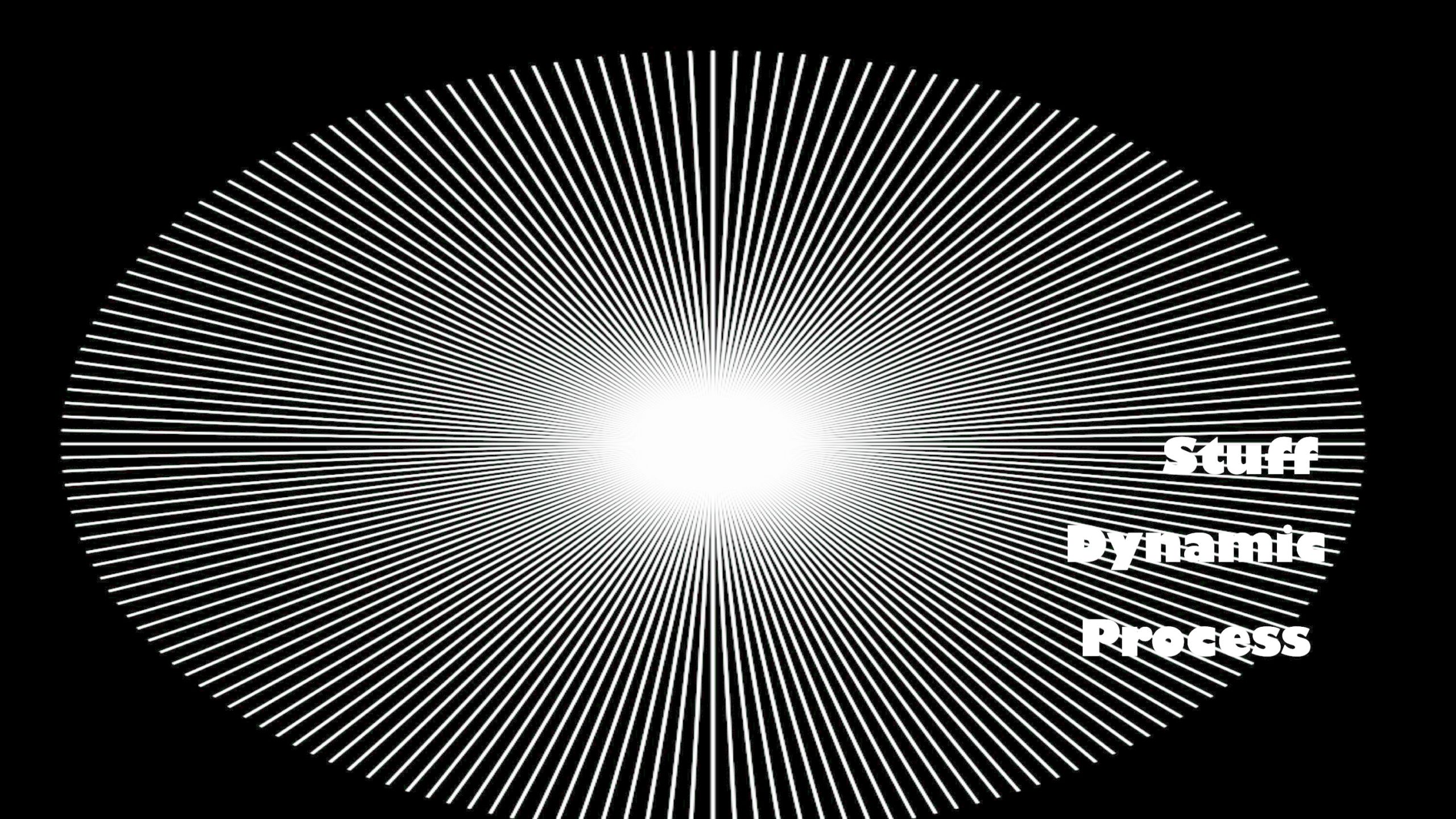 Same oval with captions stuff, dynamic, and process