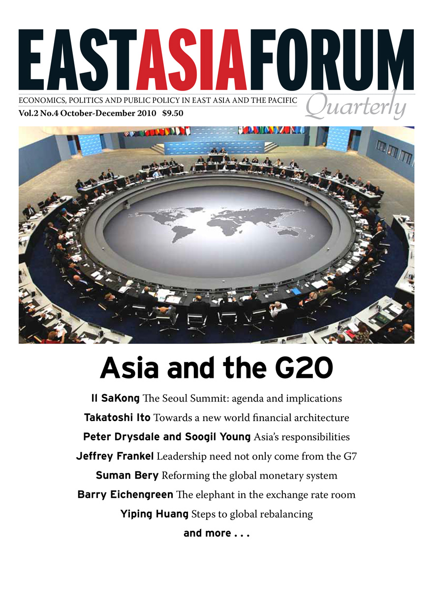 East Asia Forum Quarterly: Volume 2, Number 4, 2010