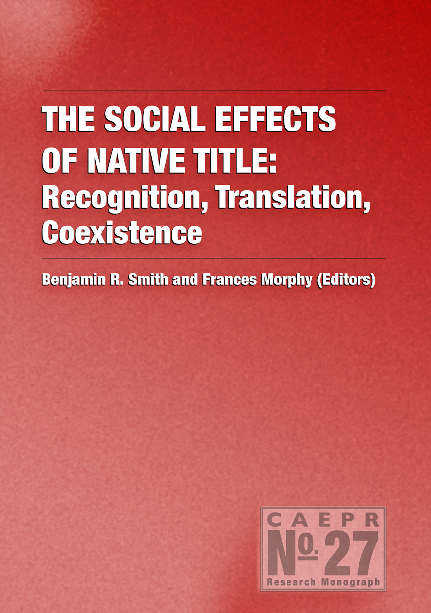 The Social Effects of Native Title