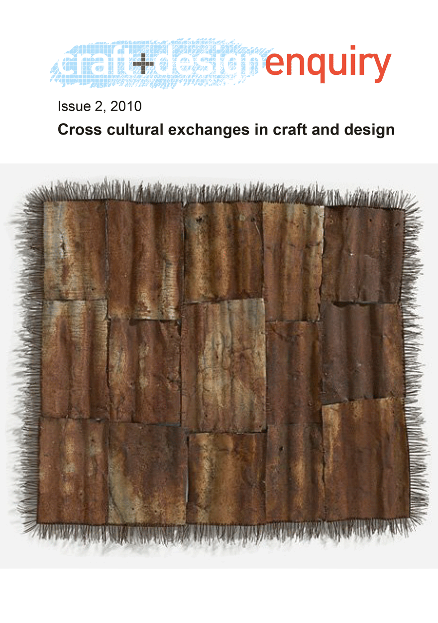 craft + design enquiry: issue 2, 2010
