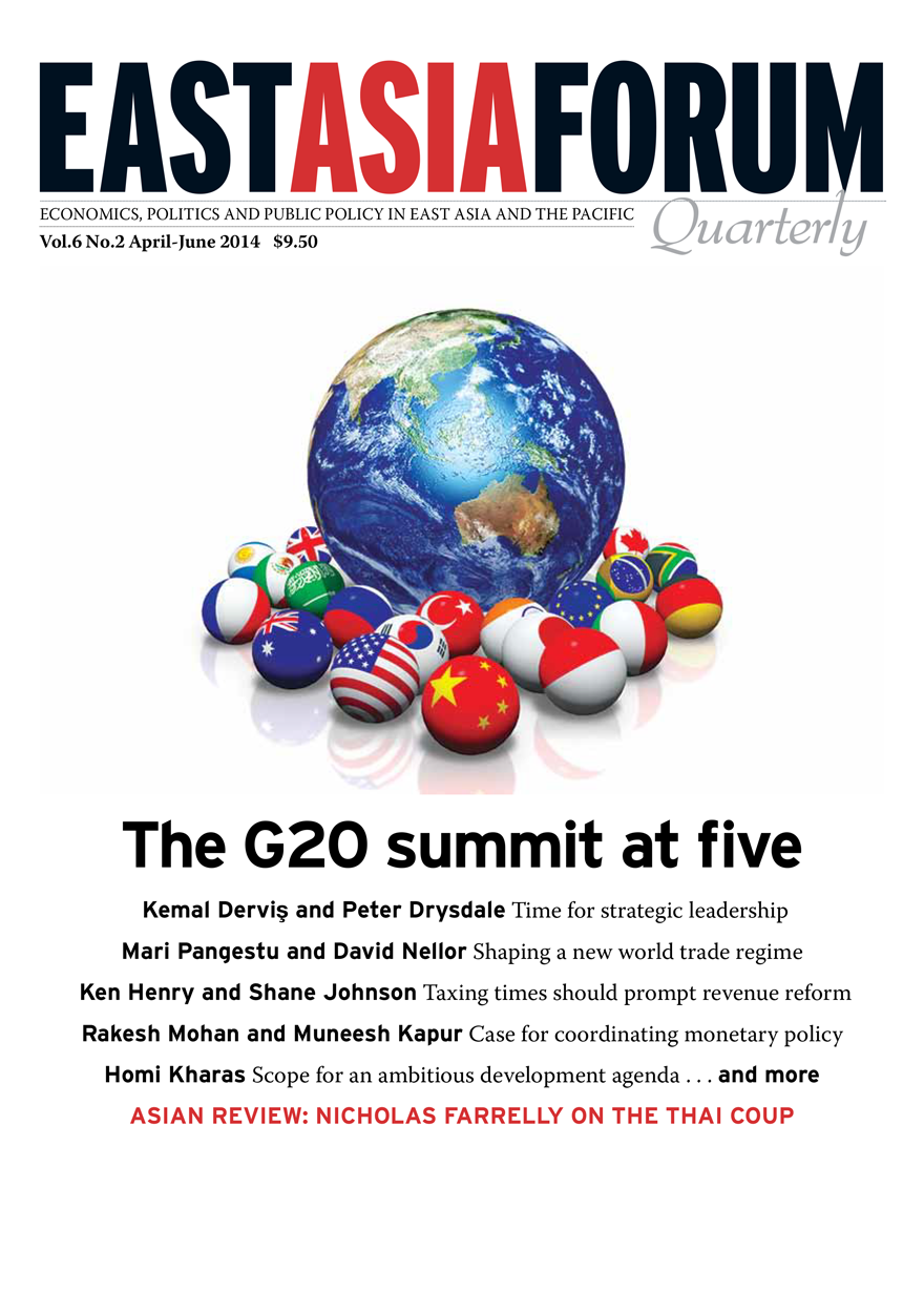 East Asia Forum Quarterly: Volume 6, Number 2, 2014