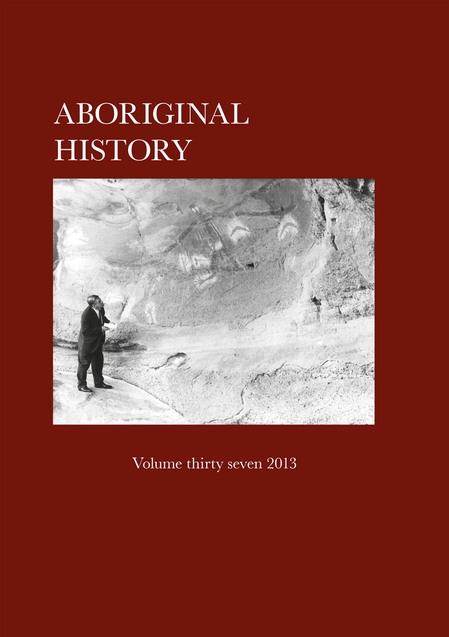 Aboriginal History Journal: Volume 37