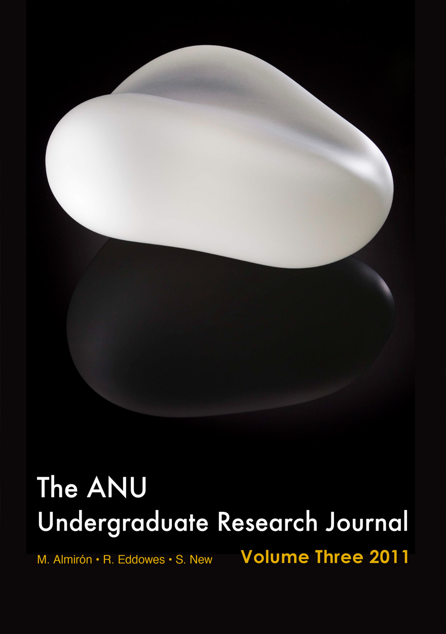 ANU Undergraduate Research Journal: Volume Three, 2011