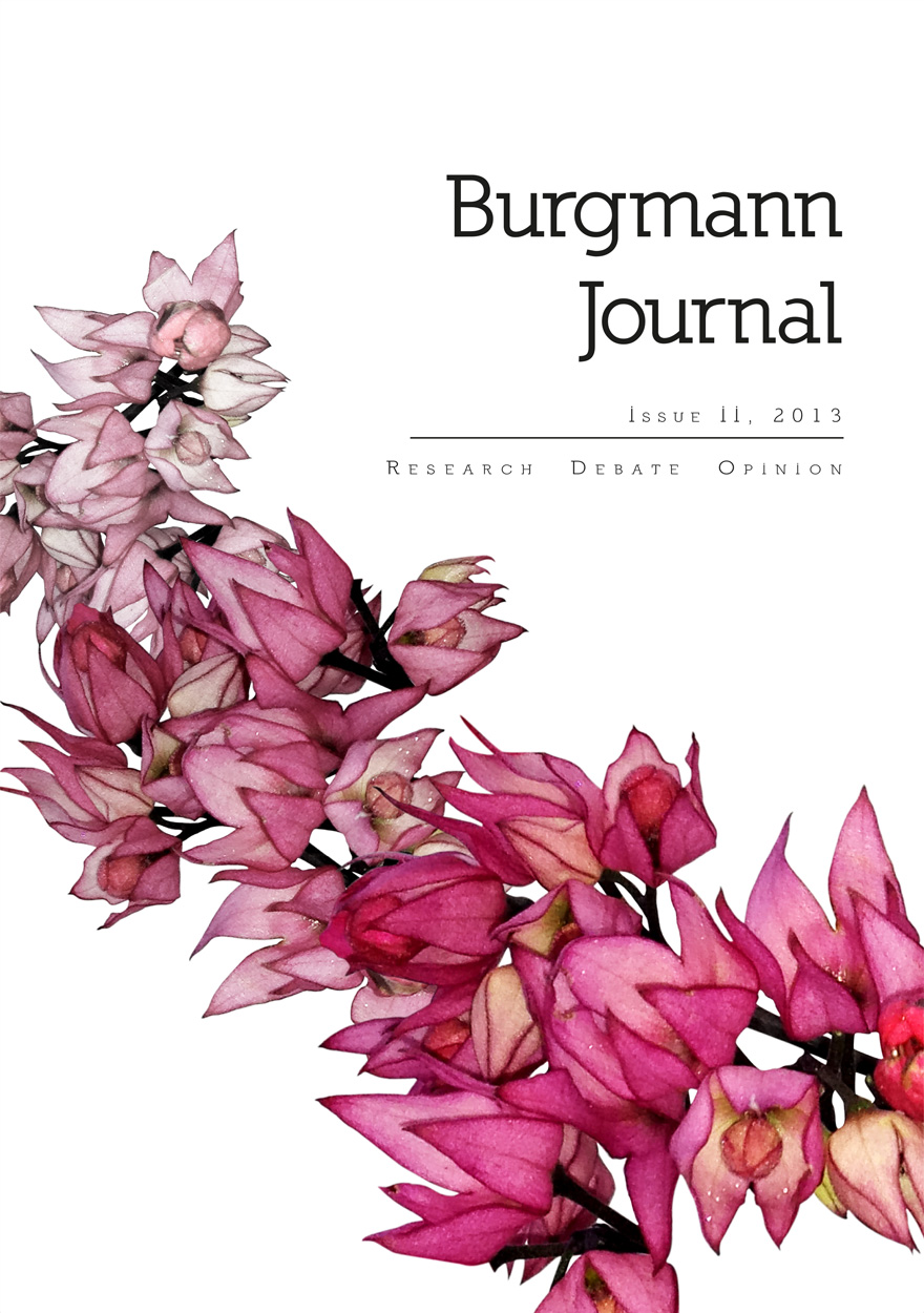Burgmann Journal - Research Debate Opinion: Issue 2, 2013