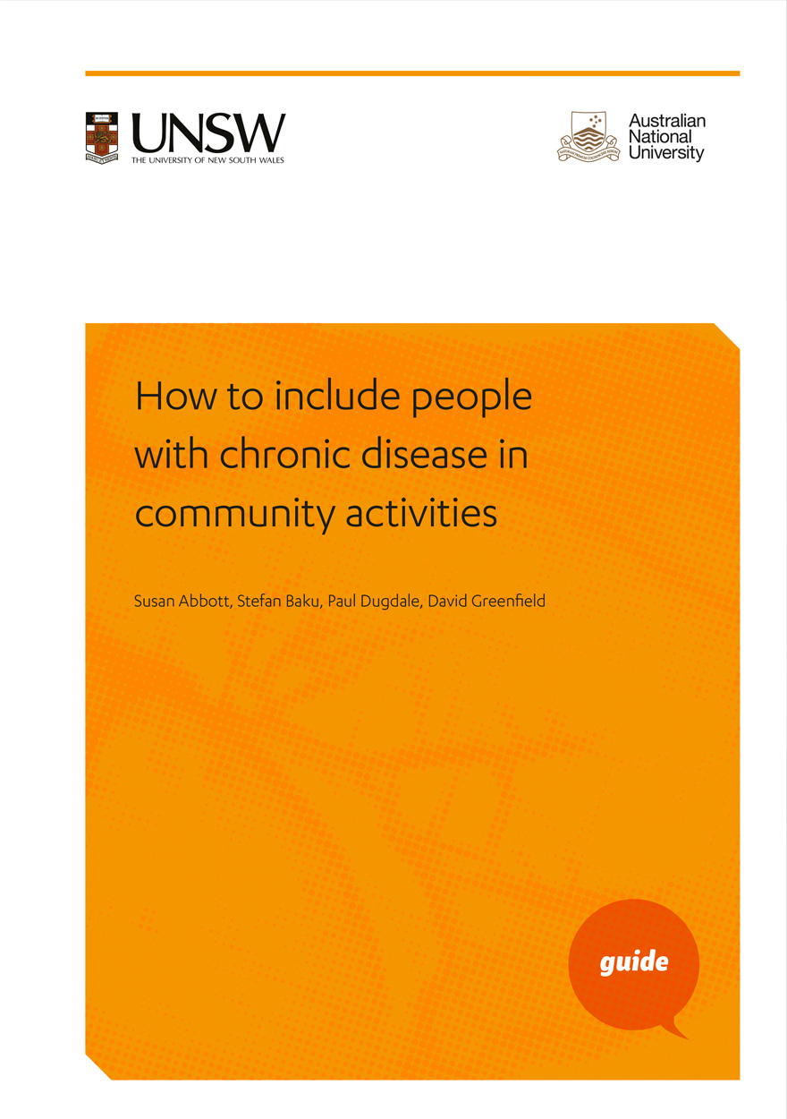 CHS Guide: How to include people with chronic disease in community activities