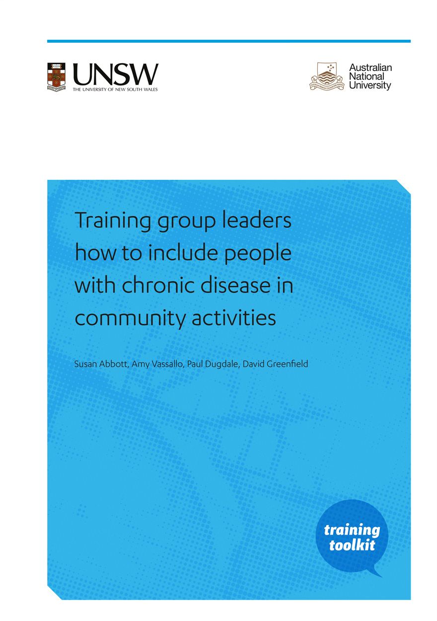 CHS Toolkit: Training group leaders how to include people with chronic disease in community activities