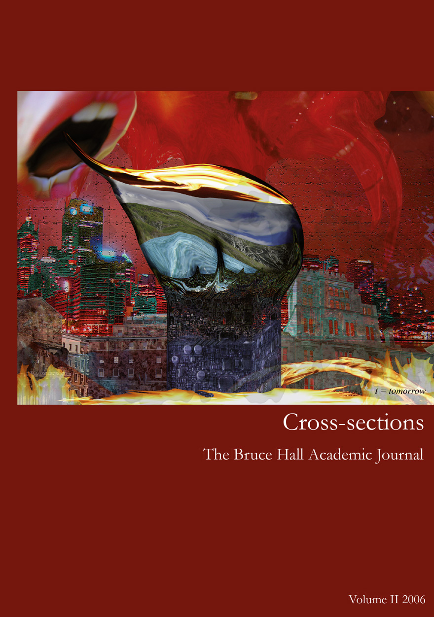 Cross-sections, The Bruce Hall Academic Journal: Volume II, 2006